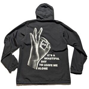 WIZ KHALIFA Men Small KK IT'S A BEAUTIFUL DAY TO LEAVE ME ALONE Windbreaker